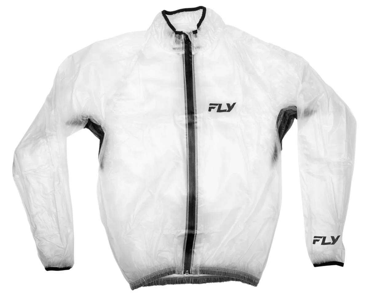 Fly Racing Rain Jacket (Clear) (XL)
